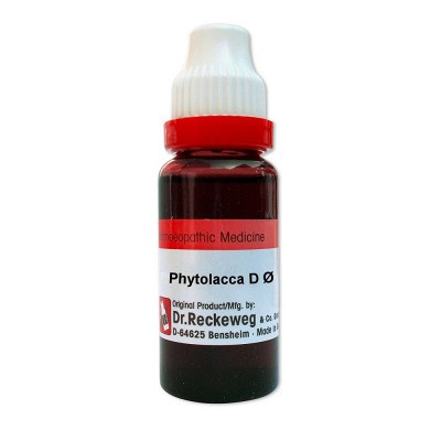 Dr. Reckeweg Phytolacca Decandra 1X (Q) (20ml)